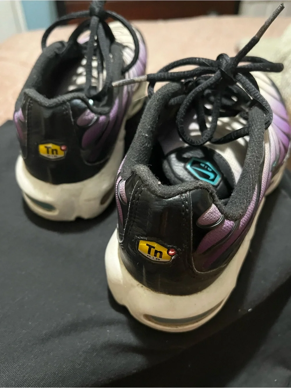 Nike Air Max Plus Purple with Teal Accents 5.5 women’s /4Y